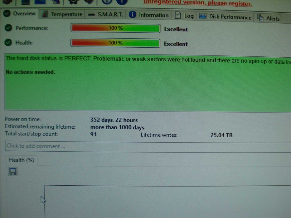 Hard disk hdd skyhawk seagate 4tb sata