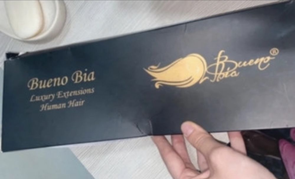 Extensii par naturale Bueno Bia blond cenusiu