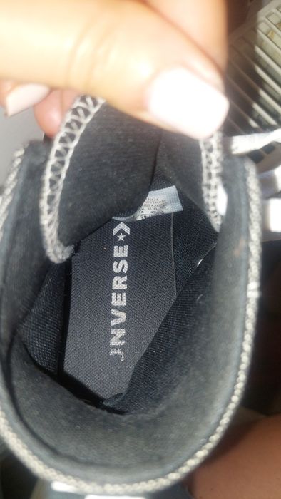 Converse dama , culoare gri, stare foarte bună, nr 40