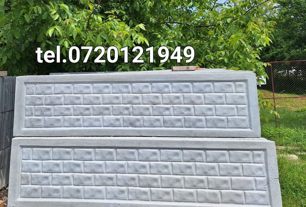 Garduri panouri beton armat.Livrare rapida.Montaj la cerere.