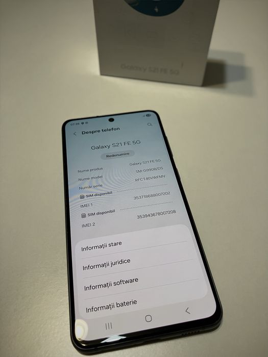 De vanzare Samsung Galaxy S21 FE 5G utilizat