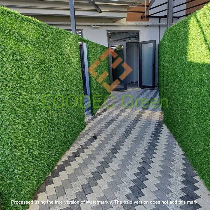 ECODEC GREEN Suniy yashil dekorativ devor Зелёный забор