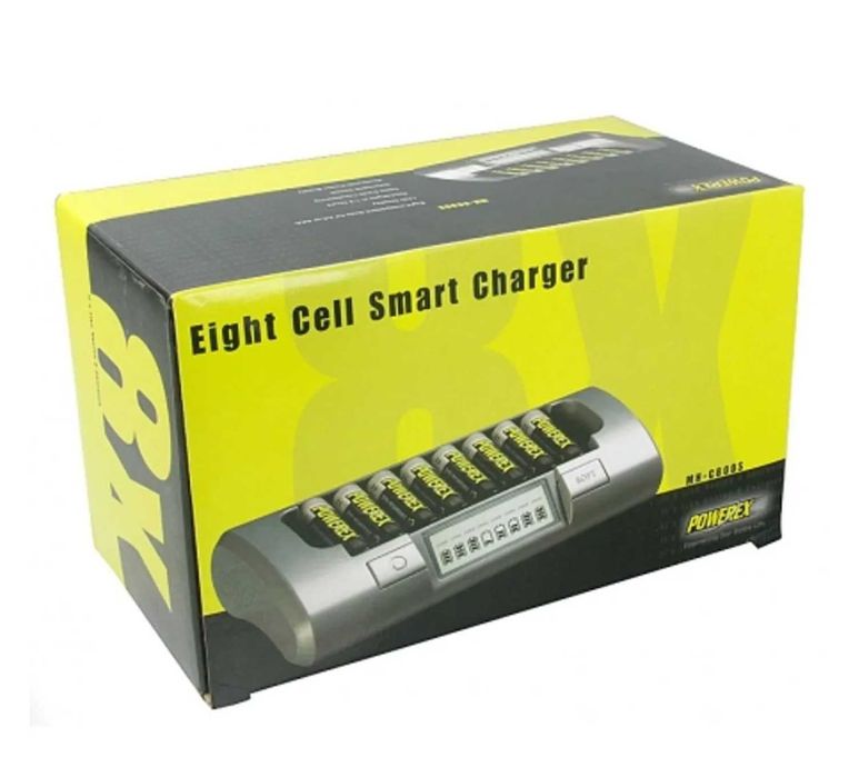 Incarcator profesional pentru 8 acumulatori AA / AAA, Maha MH-C800S