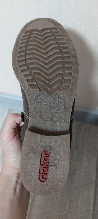 Фирменные зимние сапоги RIEKER