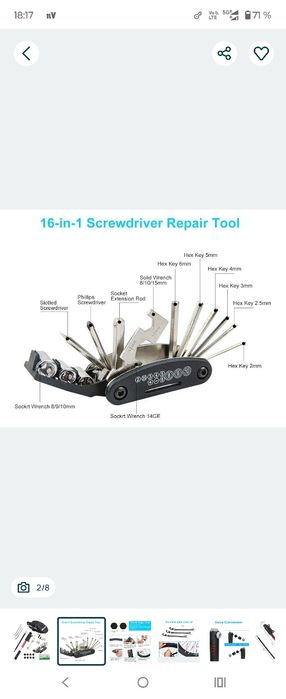 Kit de reparare a bicicletelor CHUMXINY, instrument de reparare a bici