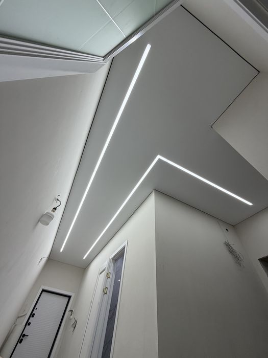 Натяжные потолки.