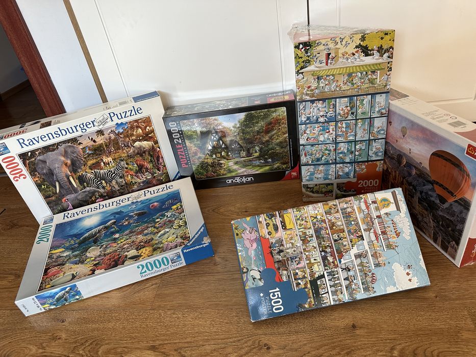 Пъзели 1000, 2000, 3000 части