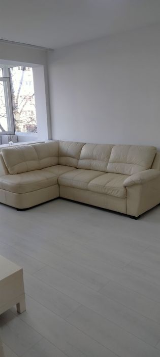 Colțar piele naturala extensibil 230L colț 160