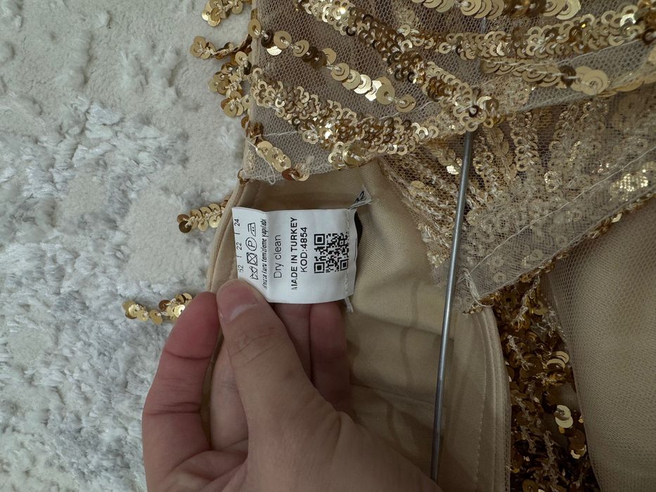 Платье вечернее, пайетки