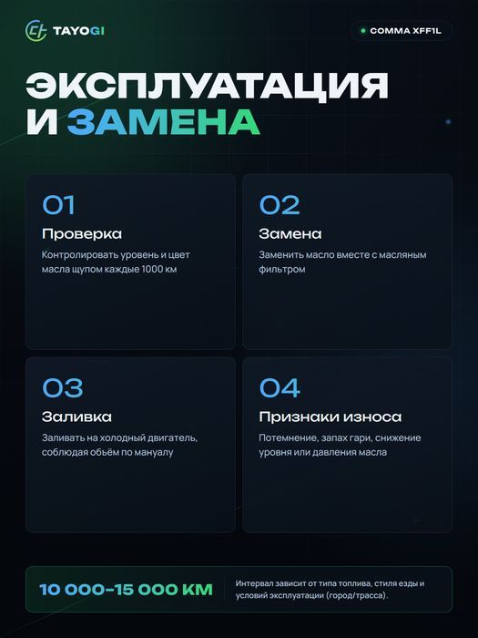Масло моторное COMMA X-Flow 5W-30, 1 л