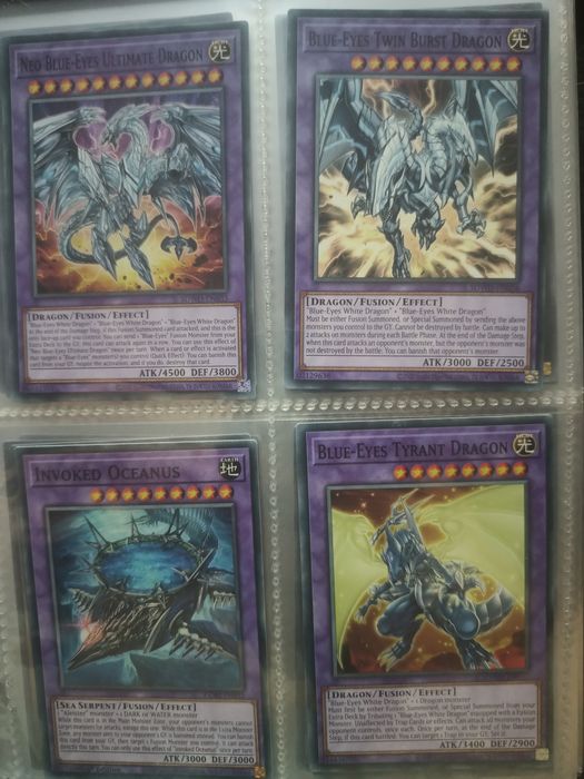 Vând individual cărți de  colectie yu-gi-oh