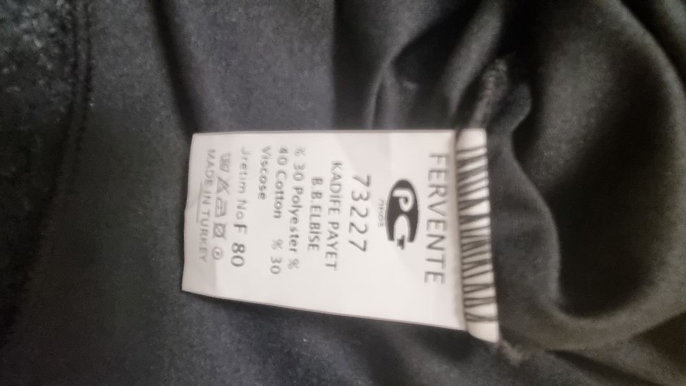 Rochie paiete Fervente negru 46