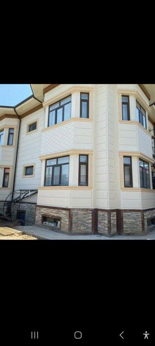 Фасад ремонт, Травертин, Дождик,Харёр, Оточенто, Гипкий камен ва бошка