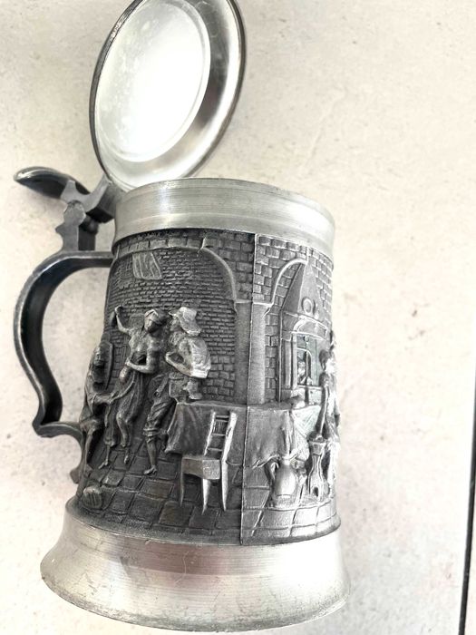 Halba bere vintage Germania din zinc 500ml