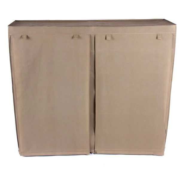 Dulap dublu textil pentru incaltaminte 36 perechi 118 x 30 x 120 cm