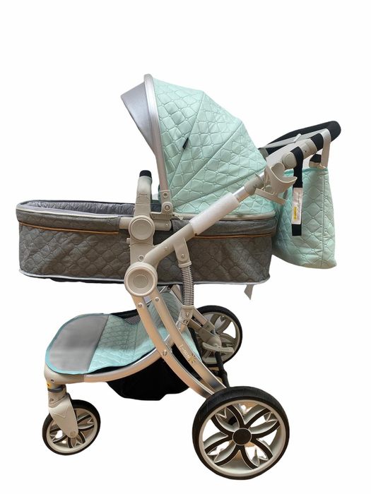 Carucior 2 in 1 landou și sport eggshape  mint