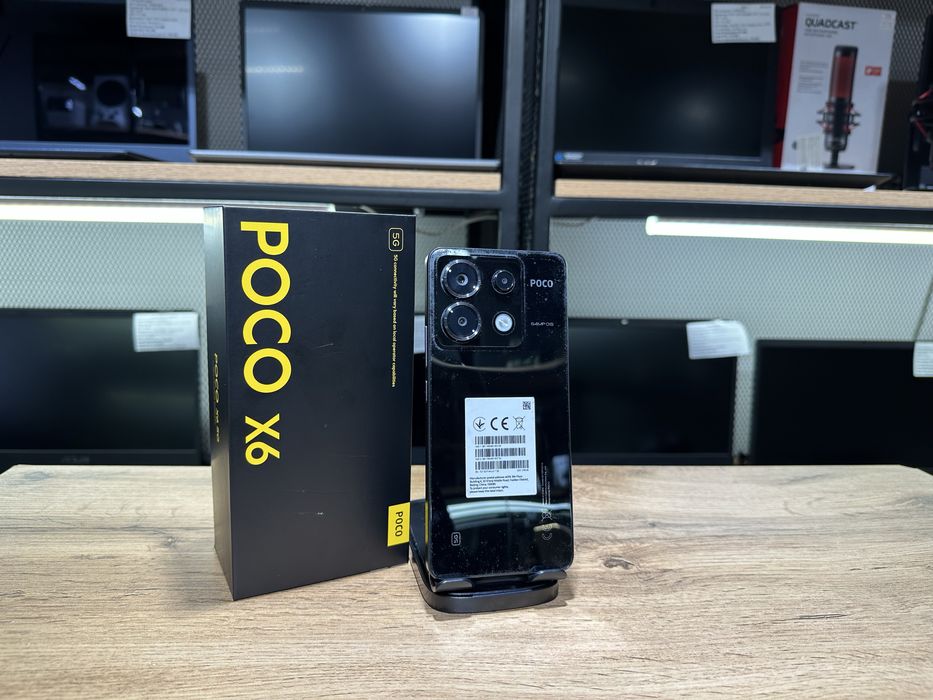 Xiaomi Poco X6 5G, Black, 256 gb, 9136/A10