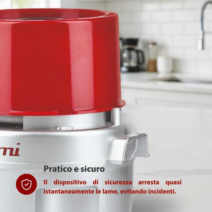 Компактен Чопър Girmi TR20 с титаниеви остриета, 600W