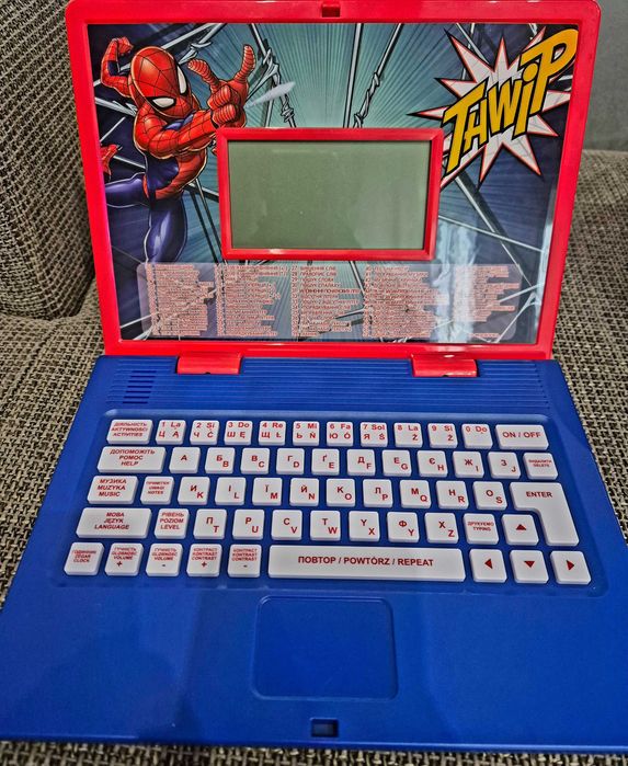 Детски лаптоп Lexibook Spider-Man – английски и полски