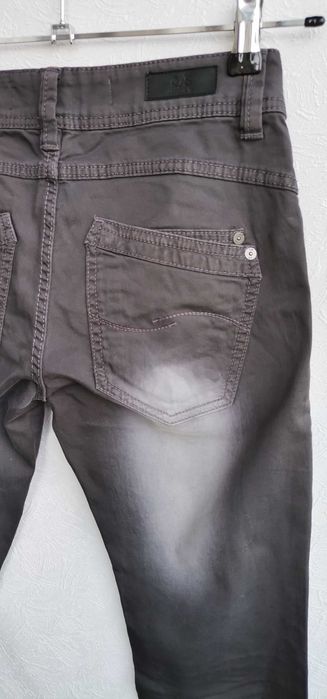 Blugi jeans femei QS by Oliver Catie Slim Fit W32/L32 gri inchis Noi