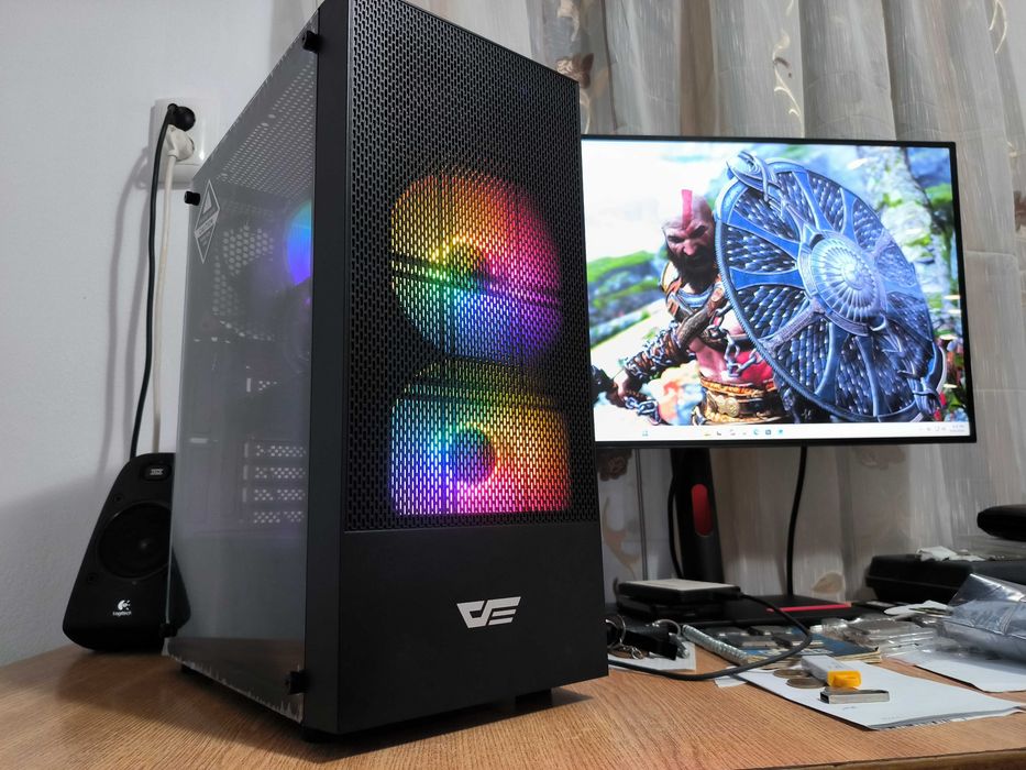 Unitate PC GAMING i5 9600KF 4.6Ghz/16GB DDR4/GTX1070 8GB GDDR5/SSD 256 NVMe/HDD 1TB