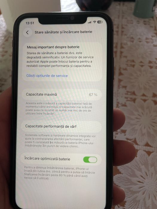 Vand iphone11 aspect 8,5 din 10