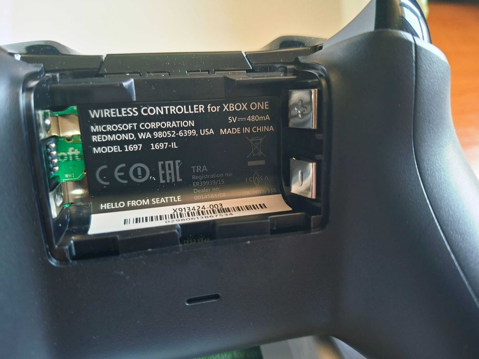 Controller Xbox One + Adaptor Wireless PC Original Microsoft - Nou/Ambalaj deschis