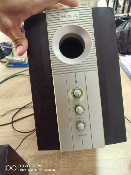 Microlab M-890 2.1 kolonka, sabvufer, bass, kompyuter karnayi, AUX