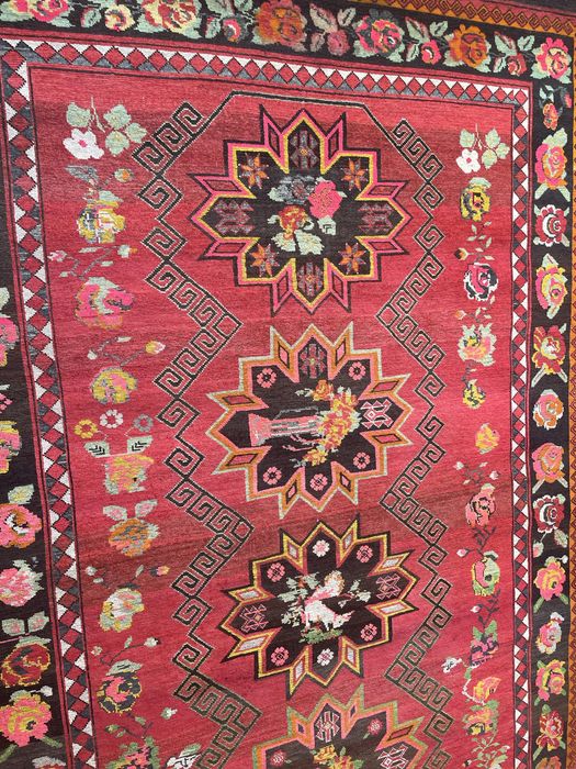 2 ковра ручной работы из натуральной шерсти, большие, винтажные