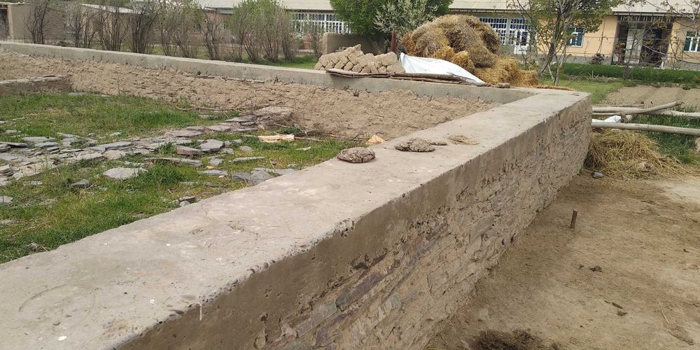 Учаска тозза фундаменти бор 14 сотих боги бор