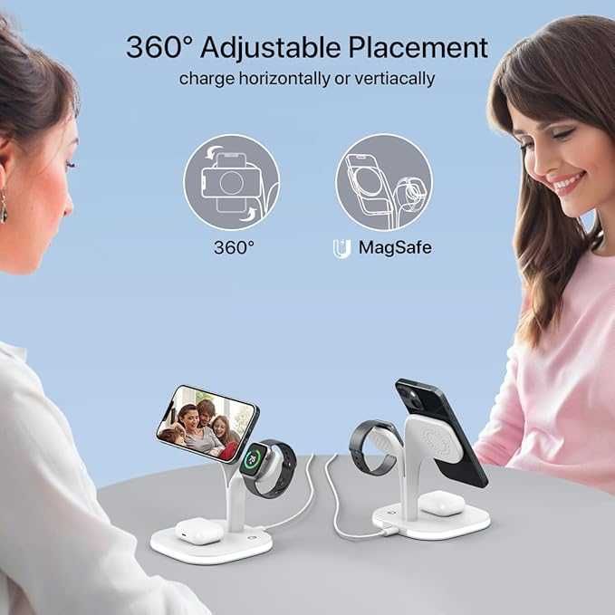 Безжична зарядна станция за множество устройства EXW