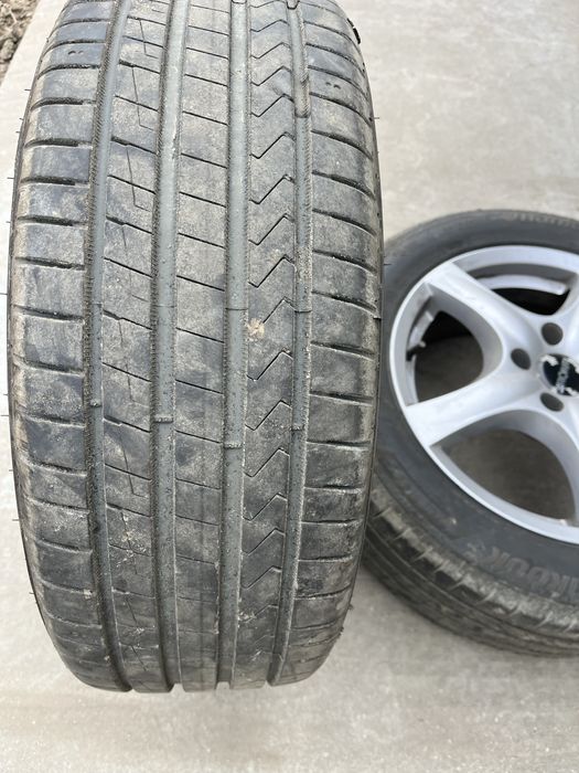 Jante cu cauciucuri vara 205/55 R16 Hankook