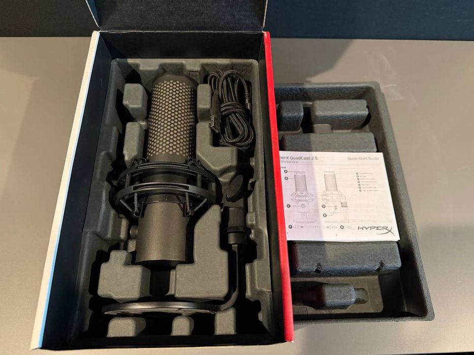 Microfon Gaming HyperX Quadcast 2 S