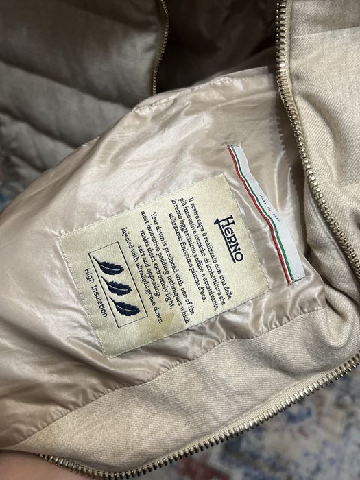 Итальяснкий пуховик Herno