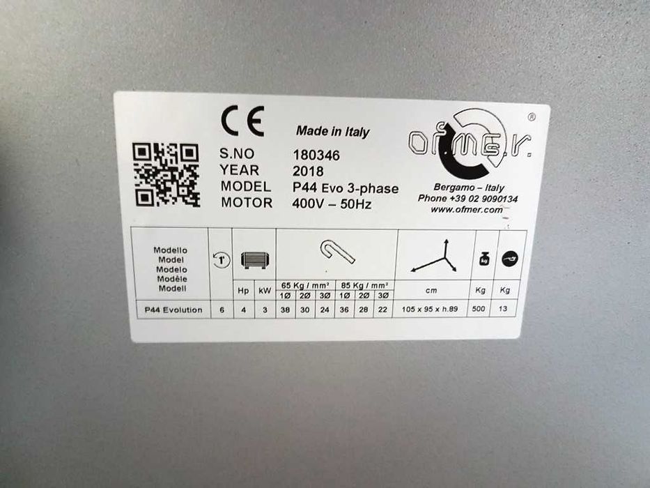 Masina de fasonat otel beton digitala OFMER Italia NOUA