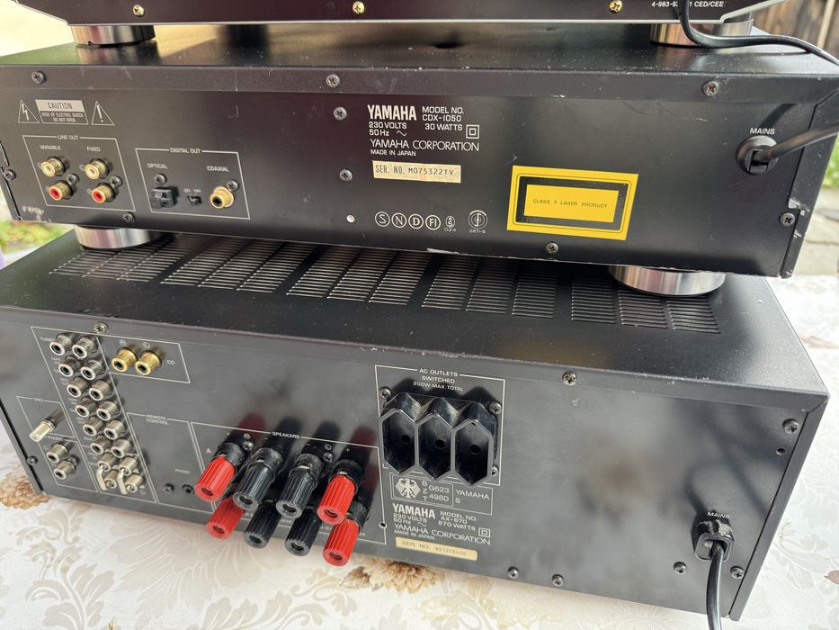 Amplificator Yamaha ax 870 si CD player CDX 1050