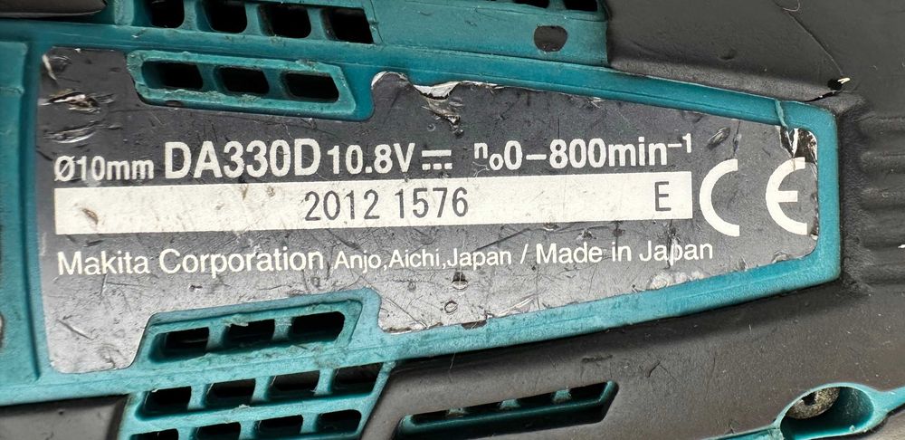 Makita DА330D - Акумулаторен ъглов винтоверт 10.8V