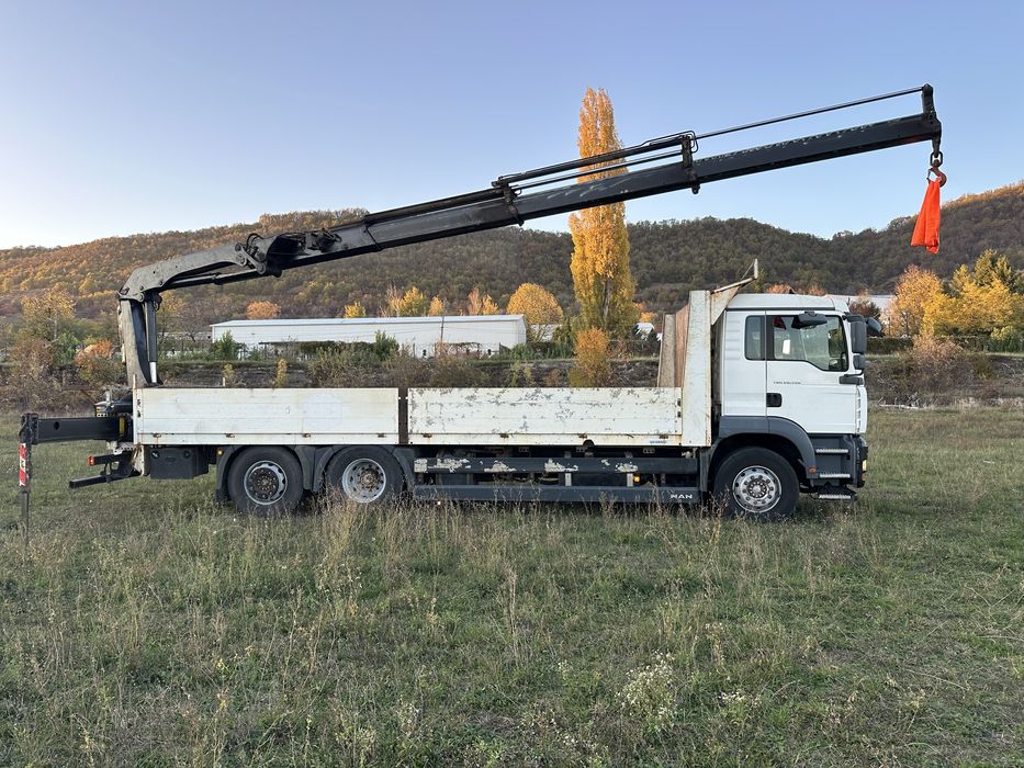 Man Tga 26.390 + Palfinger кран