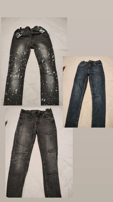 3 броя Дънки на Zara за момче 164см