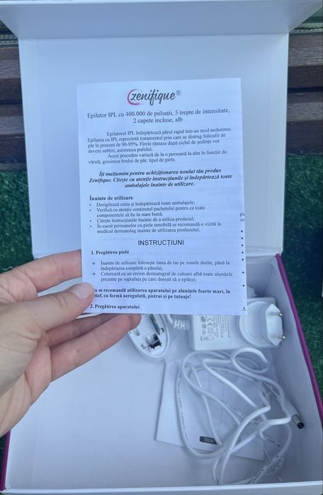 Epilator IPL ZNIFIQUE ZEN 146 – 400.000 pulsații –m