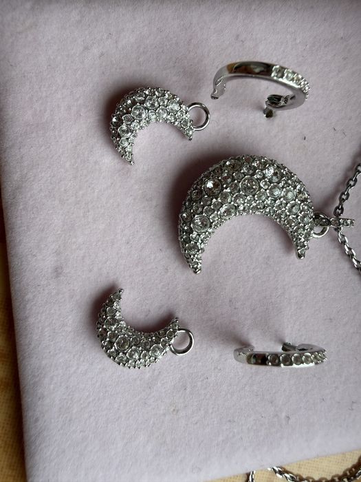 Colier + cercei Swarovski