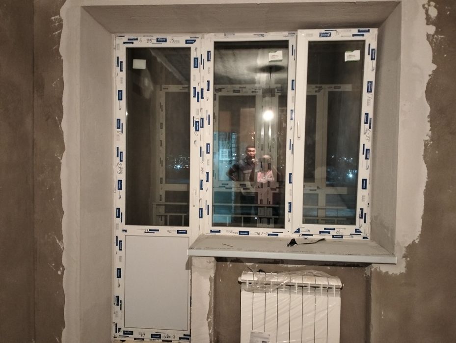 Пластиковый окно 6ти камерный