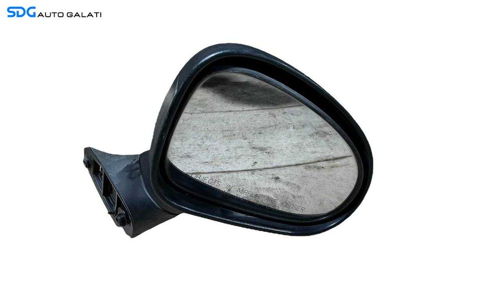 Oglinda Manuala Dreapta Daewoo Matiz 1998 - 2005 Culoare Negru Mat Cod M-100BASELHR [L6067]