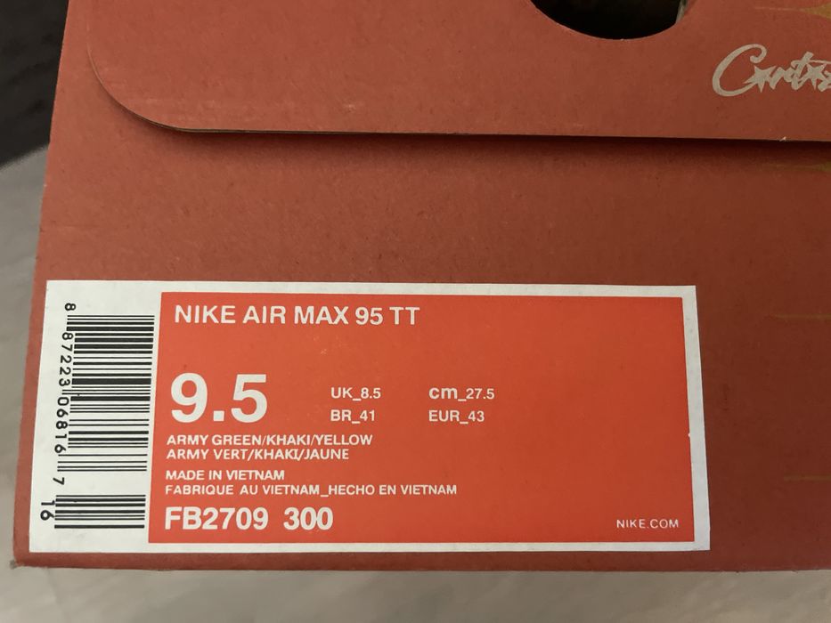 NIKE AIR MAX 95 TT Corteiz