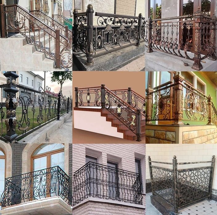 Дарвоза навес перила ясаймиз