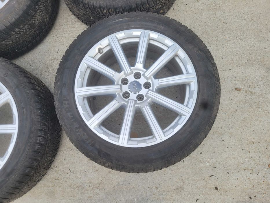 Jante 20`` Audi Q7 4M 4M0601025AD Anvelope iarna Goodyear 285/45/20