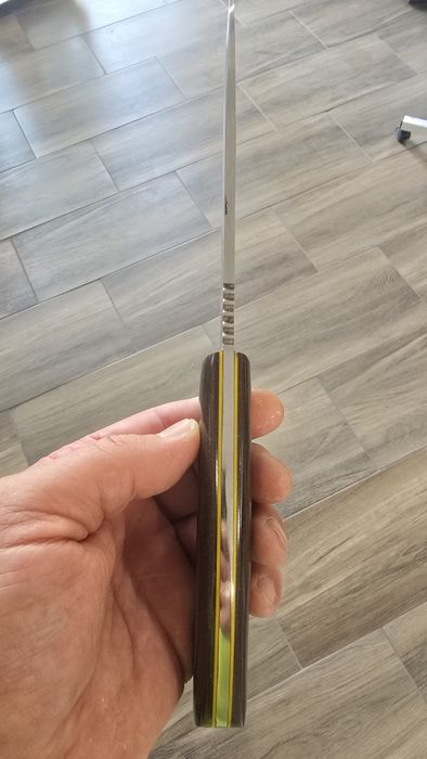 Ловен нож, фултанг ръчна изработка.