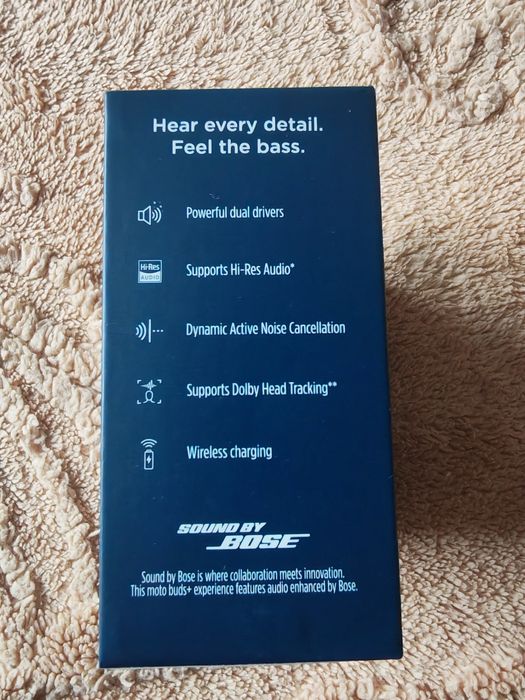 Moto Buds forest grey