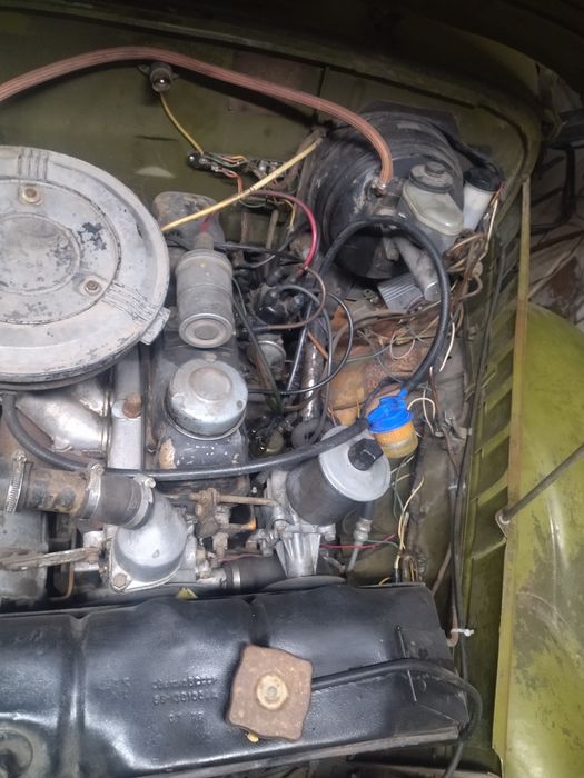 Газ 69 кабриолет на полном ходу