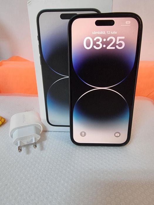 14 Pro black  condiții f bune iphone